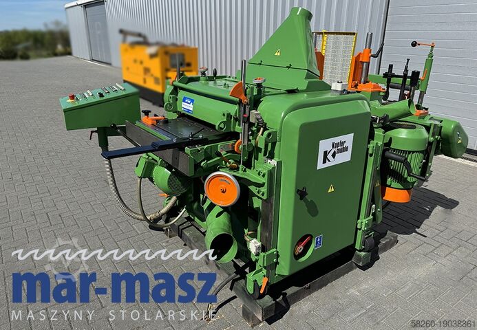 Vierzijdige natte schaafmachine KUPFERMUHLE 60 na 5 głowic 60cm do bali