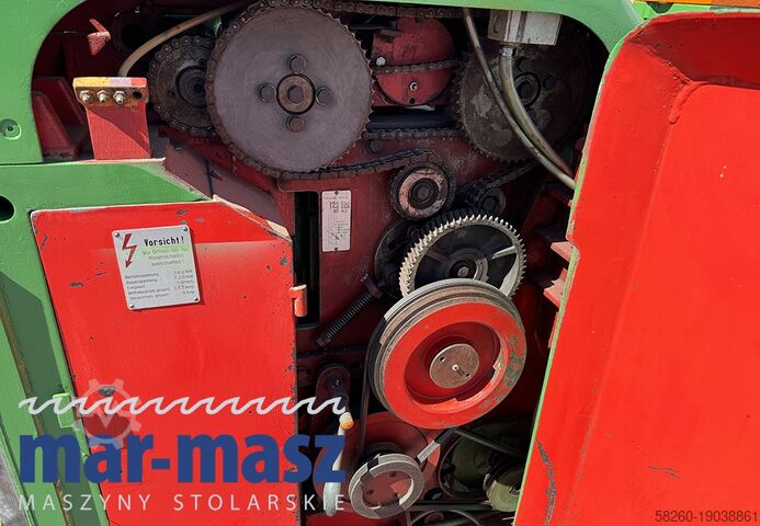 Vierzijdige natte schaafmachine KUPFERMUHLE 60 na 5 głowic 60cm do bali