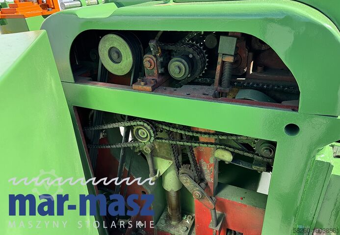 Vierzijdige natte schaafmachine KUPFERMUHLE 60 na 5 głowic 60cm do bali 