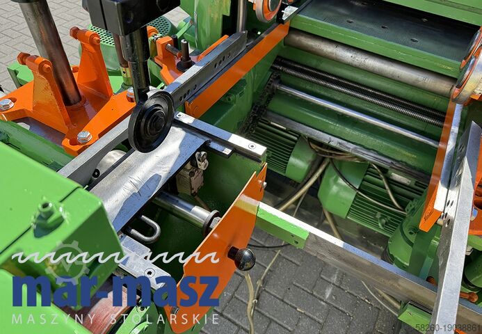 Vierzijdige natte schaafmachine KUPFERMUHLE 60 na 5 głowic 60cm do bali 
