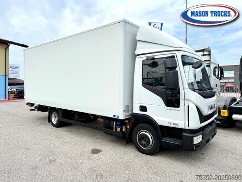 Skåpbil med gardin Iveco Eurocargo 75-190 centina e sponda