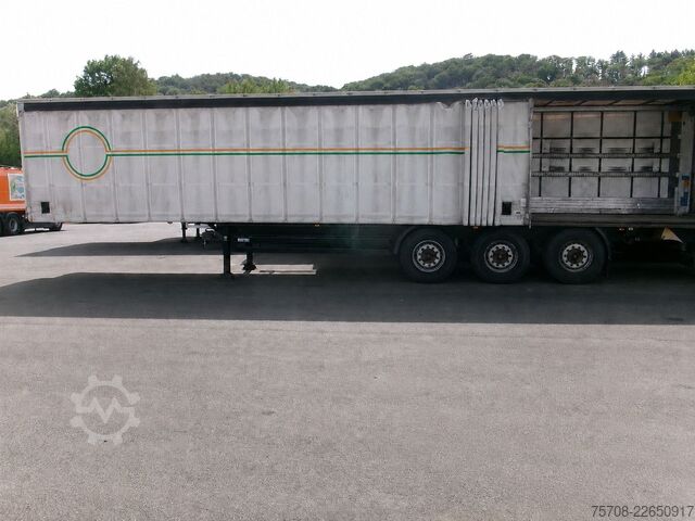 Åben sættevogn med presenning ORTEN 3-Achs SafeServer 2in1*2 to LBW*Lift*SAF*Kamera