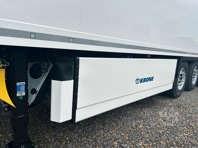 Frigorifik yarı römork KRONE SDR 27 Cool Liner Blumenbreite mit Liftachse