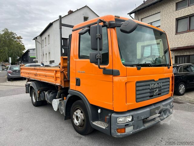 Trójstronna wywrotka MAN TGL 8.210 3S.Kipper MEILLER Kipphydraulik