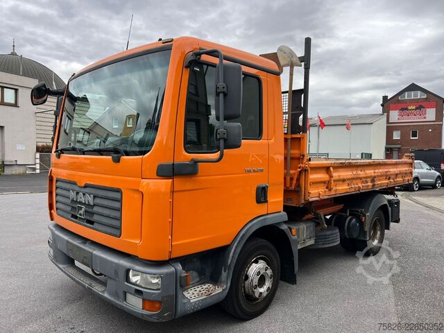 Trójstronna wywrotka MAN TGL 8.210 3S.Kipper MEILLER Kipphydraulik