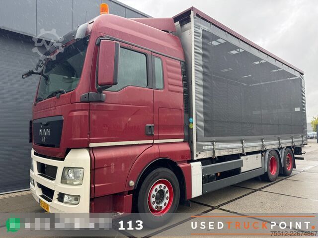 Csúszó ponyva MAN TGX 26.440 / 6X2 / Euro 5 / 386.000 KM / NL Truck
