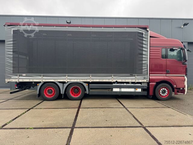 Csúszó ponyva MAN TGX 26.440 / 6X2 / Euro 5 / 386.000 KM / NL Truck