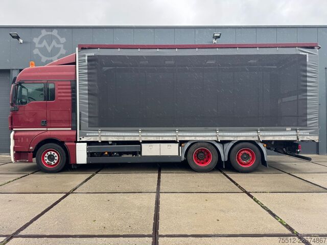 Csúszó ponyva MAN TGX 26.440 / 6X2 / Euro 5 / 386.000 KM / NL Truck