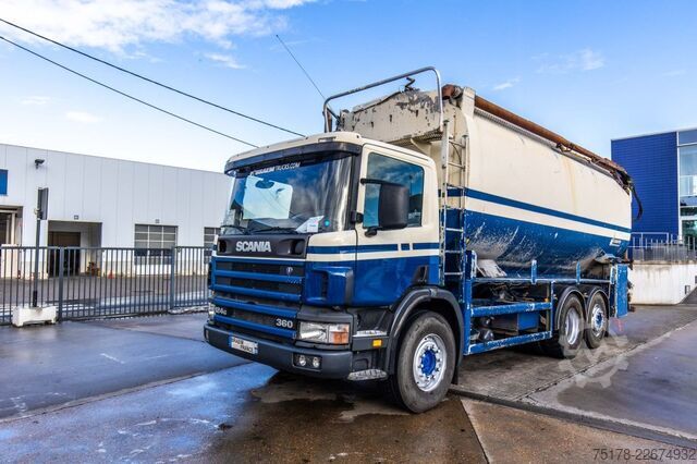 Silo SCANIA 124.340 - LAMBRECHT-INOX-5 Comp.