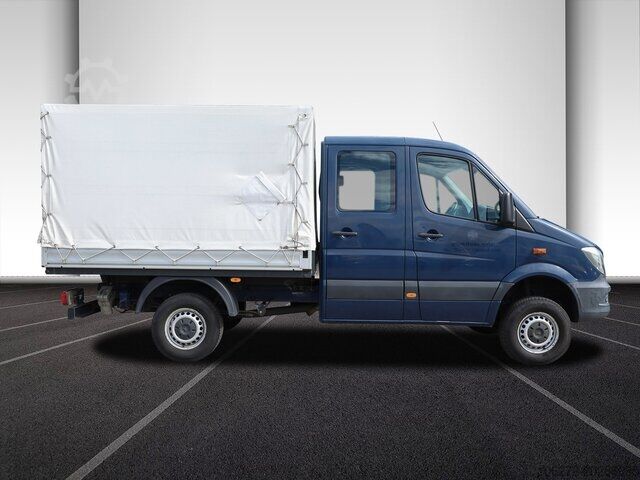 Βαν με κουρτίνα πλευράς Mercedes-Benz Sprinter 316CDI DOKA,Allrad,Klima,AHK3,5To,TCO