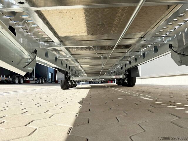  Martz GT PLUS 850/3 S 3,5T | ALUBODEN MITTIG | ALURAMPEN 853X215CM 3500KG AUTOTRAILER