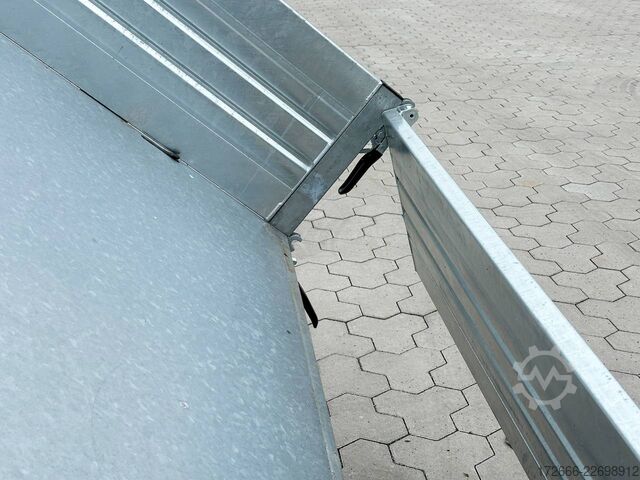 Benne basculante trilatérale Humbaur HTK 3500.37 | PROSTEEL 362X185X40CM 3500KG DREISEITENKIPPER