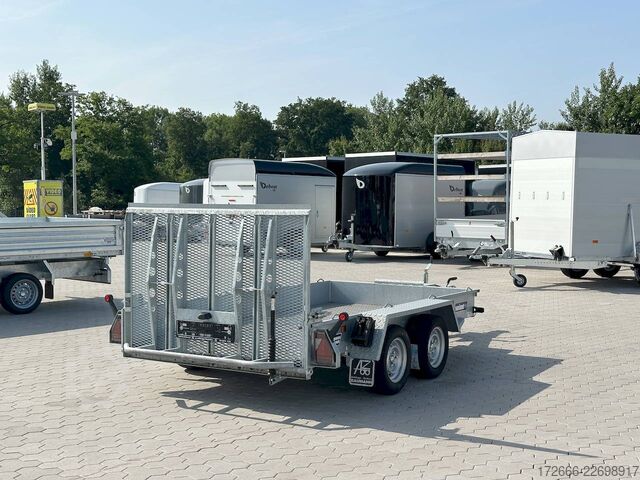  Variant 3516 B3 | MAXI LOAD | RAMPE | ALURIFFELBLECH 300X162CM 3500KG BAUMASCHINENANHÄNGER | BEAVERTAIL