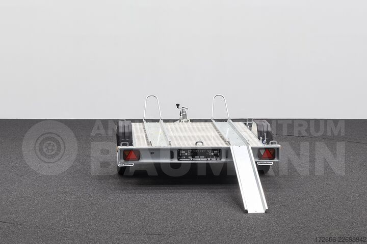  Martz GP 2 R PREMIUM | PARABELFEDERUNG | ALUBODEN 230X155CM 750KG 2ER MOTORRADANHÄNGER