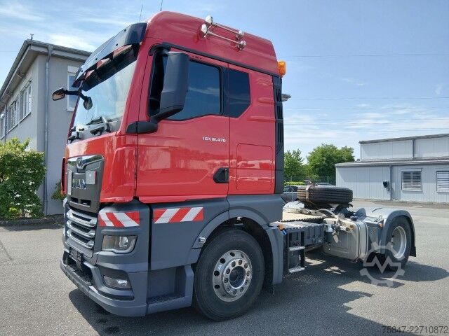 Standardowy ciągnik siodłowy MAN TGX 18.470 BL Kipphydraulik Retarder Alu