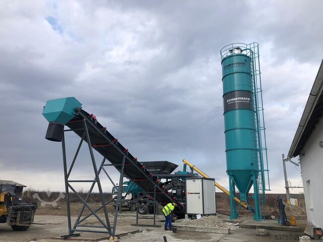 Cement silo, silosi, beton silo CONSTMACH 50 Ton Capacity Cement Silo