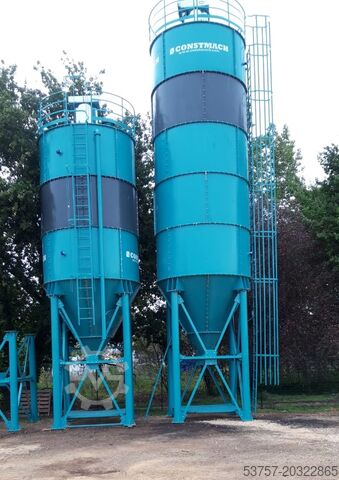 Cement silo, silosi, beton silo CONSTMACH 50 Ton Capacity Cement Silo