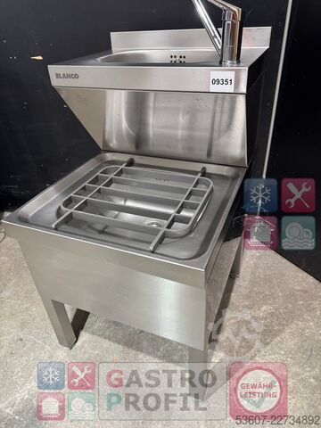 Lavatório com saída para lavagem manual Blanco HAU-P5X7