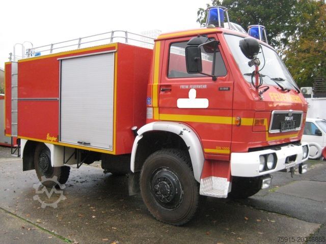 Andre MAN -VW 8.150 FAE 4x4 Feuerwehr *20.000 KM* TÜV 2026