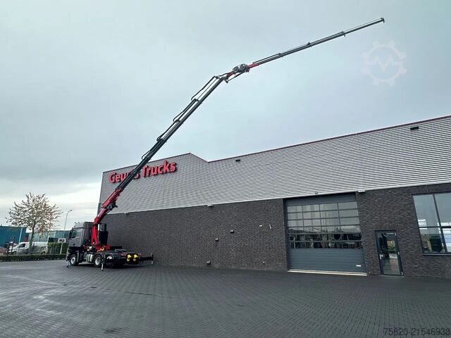 Crane truck Mercedes-Benz Actros 2553 6X2 TREKKER +HMF 4020 K6 +FJ 600 K4...
