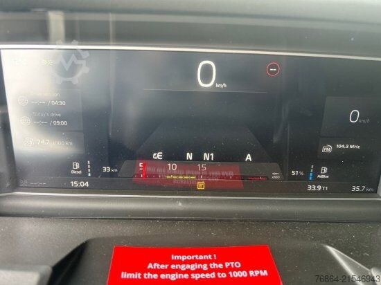 Tipper truck VOLVO FH500, RETARDER, KH KIPPER 18M³ MIT CRAMARO VERDECK