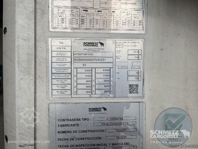 Reefer trailer Schmitz Cargobull Remolque Frigo Standard