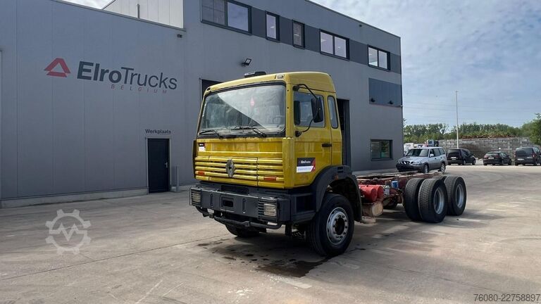 Alváz vezetőfülkével Renault G 340 MAXTER (LAMES / GRAND PONT / BIG AXLE / S...
