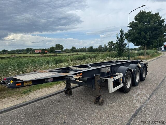 Konténerszállítás Van Hool 3B2013 20 FT Tank / ADR / NL Trailer