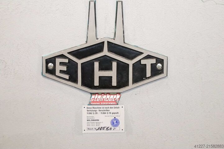 Pladesaks 6 x 2000 mm EHT TSS 6-20