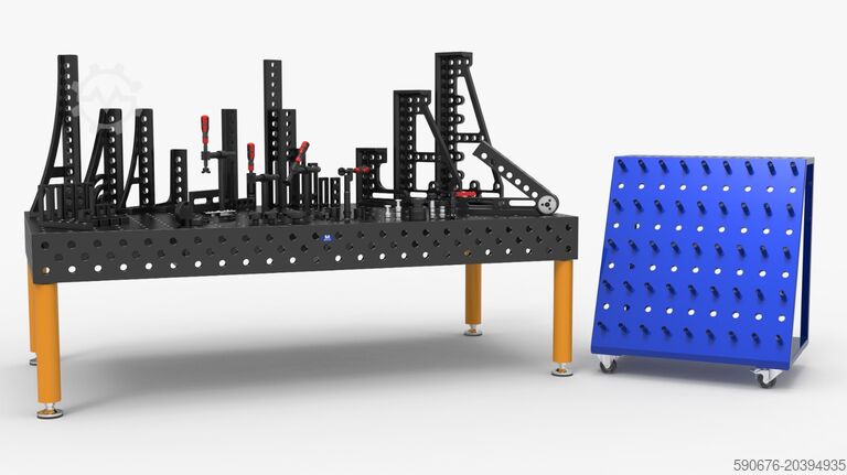 Hegesztőasztal 2000x1000x150 Metaleen