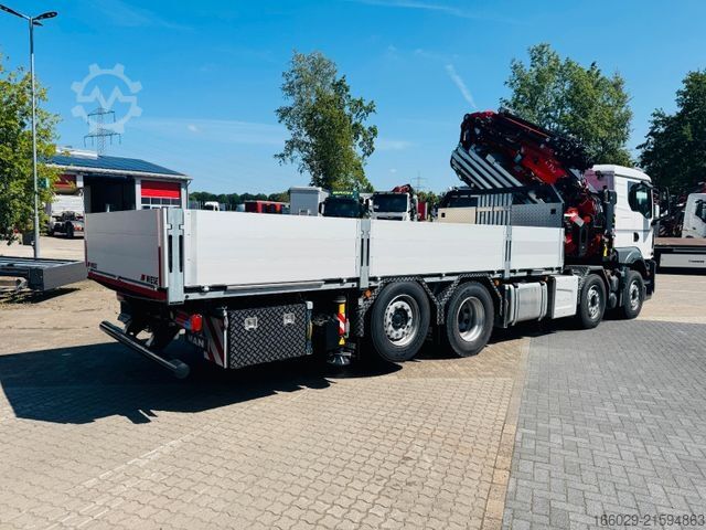 Kamyon üzerine monteli vinç MAN MAN TGS 35.520 mit F705, F805, F905 TECHNO NEU