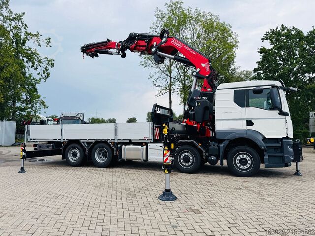 Macara montată pe camion MAN MAN TGS 35.520 mit F805R.2.7 L436 TECHNO NEU