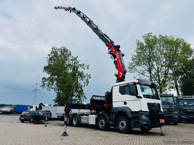Macara montată pe camion MAN MAN TGS 35.520 mit F805R.2.7 L436 TECHNO NEU