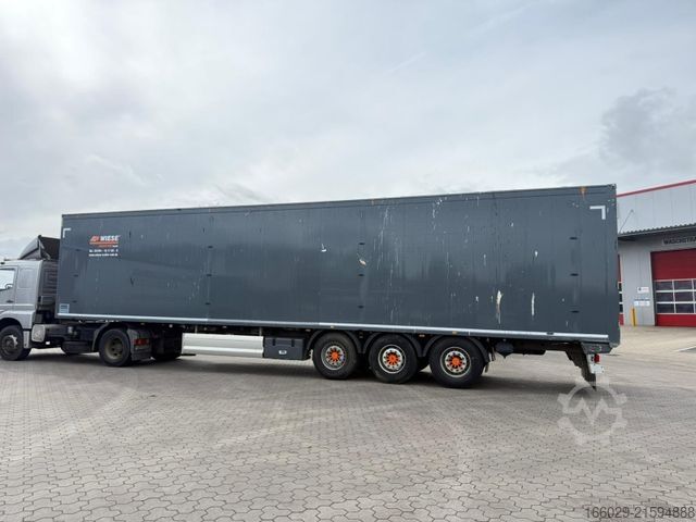 Yürüyen tabanlı yarı römork KNAPEN K100 Schubboden 92m³ 10mm Boden TÜV+Bremse Neu