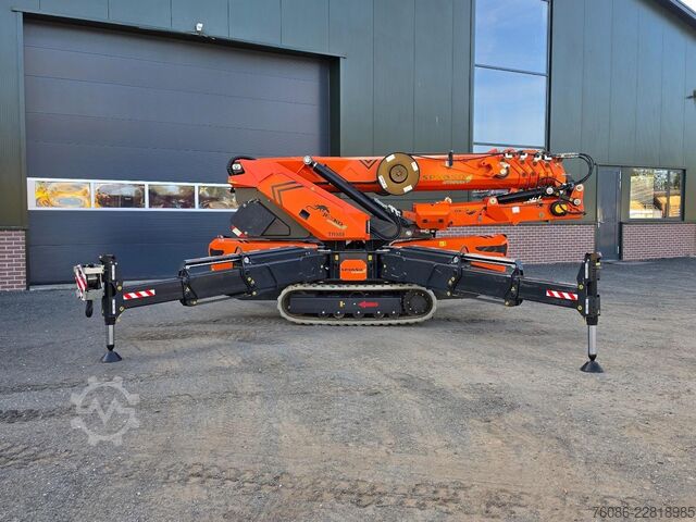 Minikraan Jekko SPX 650 CL2 Fly-jib, Lier, VOL ELECTRISCH!!