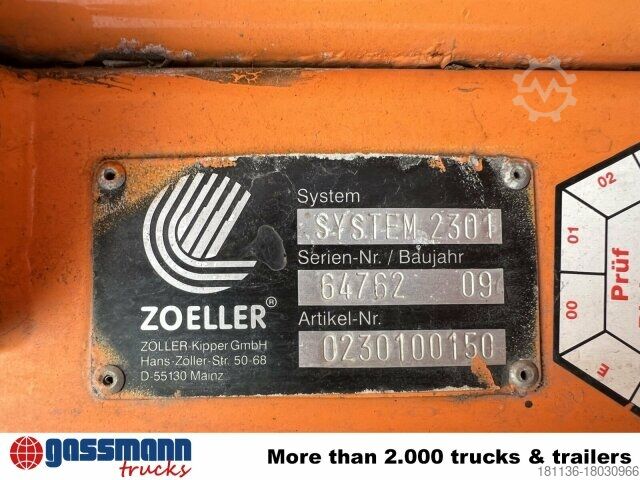 Autocompattatore Mercedes-Benz Econic 2633 L 6x2/4 NLA, Lenkachse, Zöller Medium