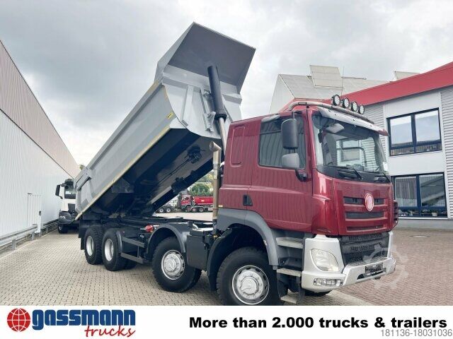 Speciální nákladní automobil Tatra Phoenix 8x8, Stahlmulde ca. 22m³, hydr.