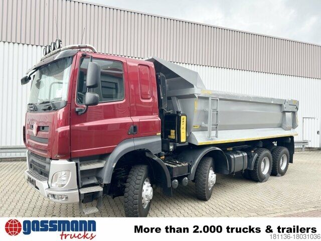 Speciální nákladní automobil Tatra Phoenix 8x8, Stahlmulde ca. 22m³, hydr.