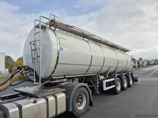 Tankauflieger  Fabr. Schrader Schwarte Jansky - mit Messanlage