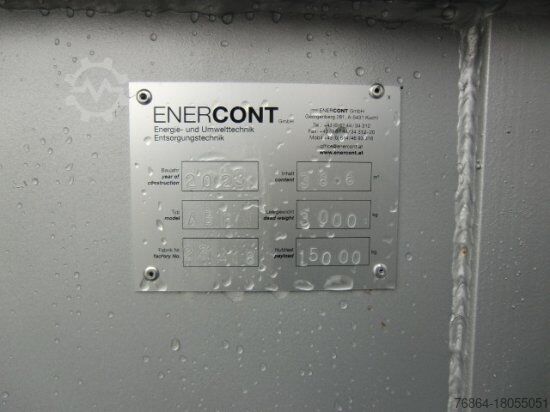 Kontener hakowy ABROLLCONTAINER 38,6M³ SOFORT VERFüGBAR 1 STüCK