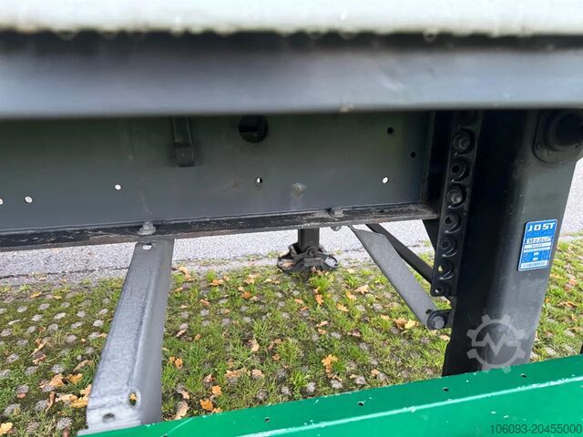 Przesuwne plandeki Krone 3-ass schuifzeilen oplegger