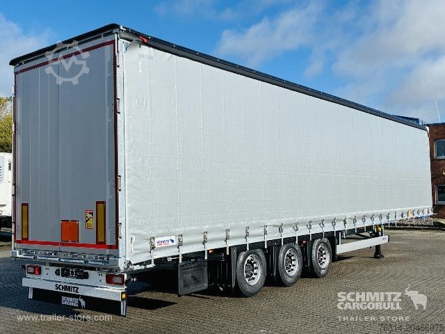 Open oplegger met zeil Schmitz Cargobull Curtainsider Mega Getränke