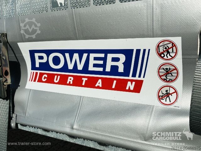 Open oplegger met zeil Schmitz Cargobull Curtainsider Mega Getränke