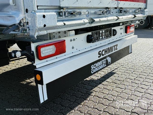 Öppen semitrailer med kapell Schmitz Cargobull Curtainsider Mega Getränke