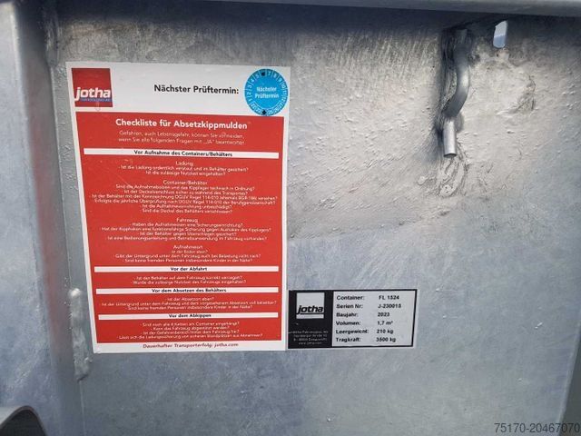 Transporter mit Kipper IVECO Daily 70C18H/P *Absetzkipper*AirPRO*AHK*