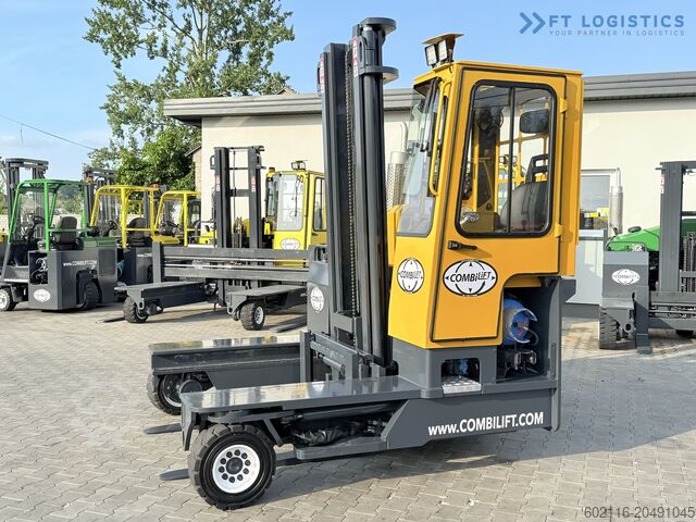 Carrello elevatore a quattro direzioni Combilift C4000 DUPLEX 4500 SIDE SHIFT FULL CABIN