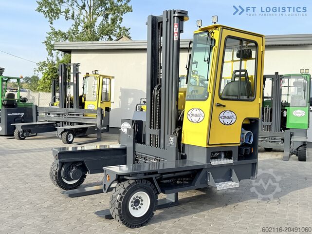 Dört yönlü forklift Combilift C5000XL GAS TRIPLEX 6000 EXTENDABLE FORK