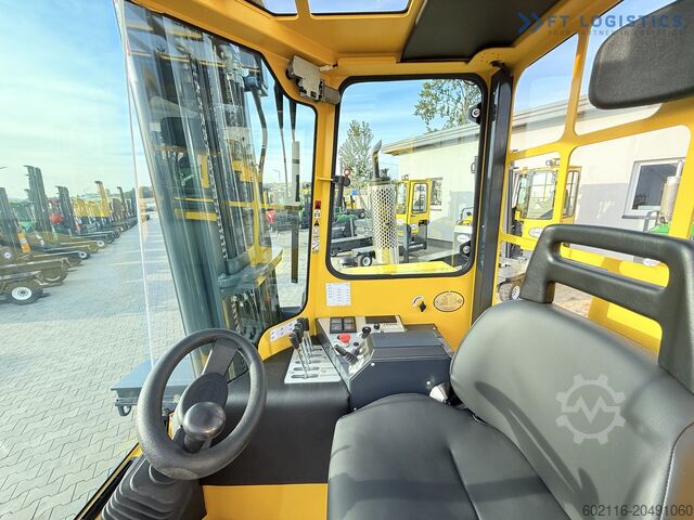 Dört yönlü forklift Combilift C5000XL GAS TRIPLEX 6000 EXTENDABLE FORK