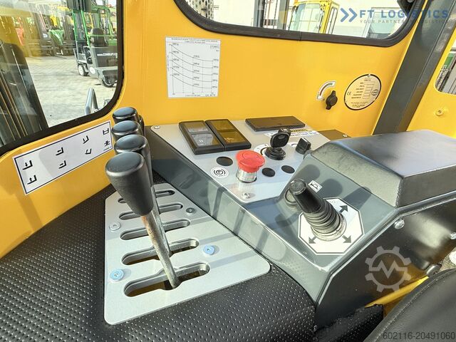 Dört yönlü forklift Combilift C5000XL GAS TRIPLEX 6000 EXTENDABLE FORK