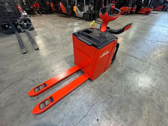 Transpallet elettrico a piattaforma, 3050 ore Linde T 20AP
